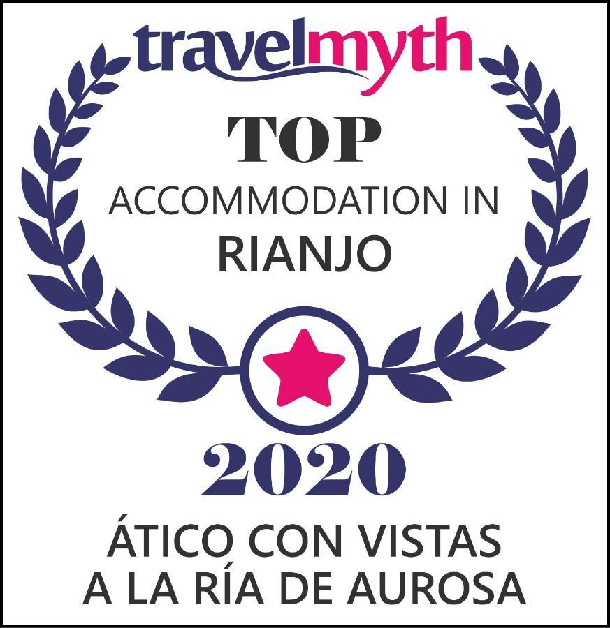 Апартаменты Atico Con Vistas A La Ria De Arosa Рианхо Экстерьер фото